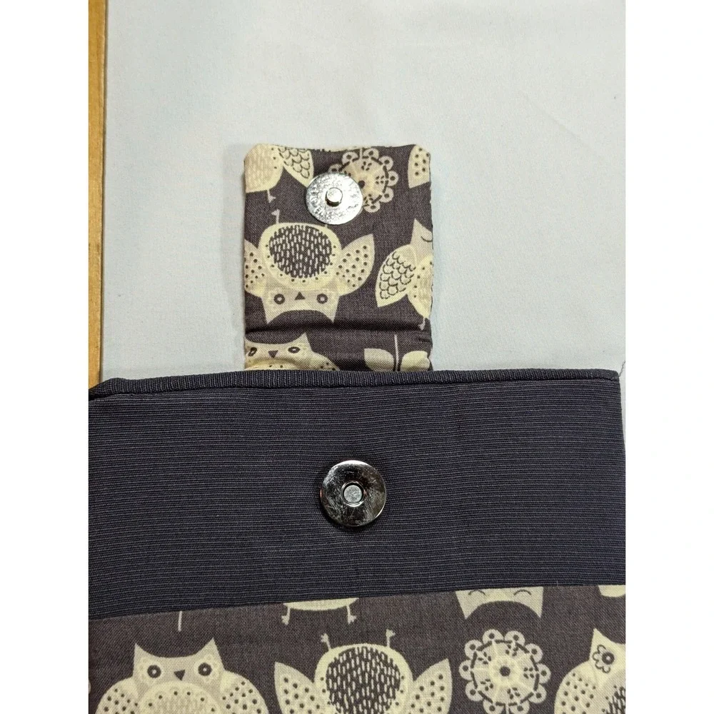 Owl‎ Design Handmade Kindle, Tablet Padded  / Pouch by: Theresa Creations 8x6
